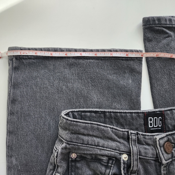 Urban Outfitters BDG Jeans Womens 24 Waist Black Distressed Stretch Highwaist - Picture 7 of 7
